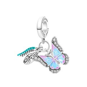 Give Yourself Time Butterfly Dangle Charm